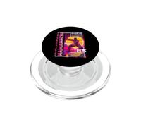 Hamamatsu City 80s Synthwave Shaolin Japón Hamamatsu PopSockets PopGrip para MagSafe