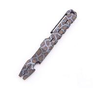 Hamans Barra de palanca de titanio EDC con extractor de clavos, función de abridor de botellas con clip de bolsillo, herramienta EDC (multicolor)