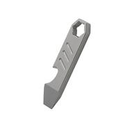 Hamans EDC - Barra de palanca mini EDC para herramientas, llavero de bolsillo, multiherramienta, barra de palanca de titanio, barra de palanca EDC para llaveros