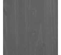 HAMAR Armario de Madera Maciza de Pino Marrón Miel, 89x50x180 Cm con Tiradores de Madera, Armario Organizador con Compartimentos Superior e Inferior para Decoración del Hogar (Gris Claro)