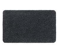 Hamat Alfombra de Entrada AquaLuxe para Interior de poliéster Antracita, 50 x 80 cm