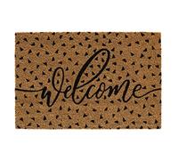 Hamat - Felpudo E-Coco - Welcome Triangles - 40 x 60 cm