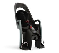 Hamax Caress Kids - Asiento de Bicicleta Infantil con Adaptador de Transporte, Color Verde y Negro