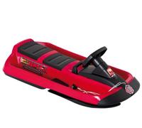 Hamax SNO Fire - Trineo Infantil (109 x 55,5 x 18,5 cm), Color Rojo y Negro