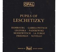 Hambourg / Gabrilowitsch / + / Schubert / Liszt / Weber / Chopin - Pupils of Leschetizky [DE Import] [Import anglais]