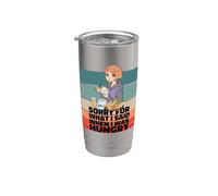 Hambriento y malo, perdón por lo que dije. Estoy hambriento Vaso térmico de acero inoxidable de doble pared