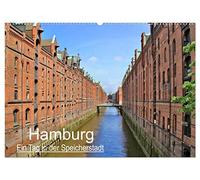 Hamburg - Ein Tag in der Speicherstadt (Wandkalender 2026 DIN A2 quer), CALVENDO Monatskalender: Sehenswertes in der Hansestadt