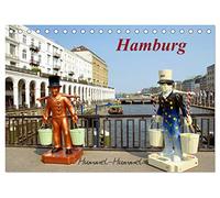 Hamburg (Tischkalender 2026 DIN A5 quer), CALVENDO Monatskalender: Die schönsten Seiten dieser Stadt
