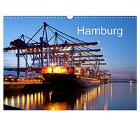 Hamburg / UK-Version (Wall Calendar 2026 DIN A3 landscape), CALVENDO 12 Month Wall Calendar: The calender presents highlights of the City of Hamburg ... un Blomen", "Hamburger Dom" and Lake Alster.