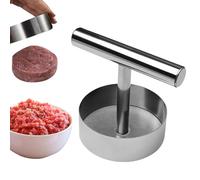 Hamburger pattyPress - Nonstick Easy Press Tool, Stainless Steel pattyMaker, Durable Smasher Kitchen Gadget, Uniform Burger pattyTool, Easy Clean Food Accessory | for Home Kitchen Grill BBQ Cooking