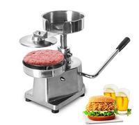 Hamburger Press, Manual Hamburger Forming Machine,One Press Molding,Stainless Steel Food Grade Material,Anti Slip Bottom Seat, Stable And Durable,Suitable For Fast Food Restaurants, LJJY-KK, a, 10