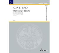 Hamburger Sonata G Major: Wq 133. flute and basso continuo (harpsichord/Pianoforte), cello (viola da gamba) ad libitum.