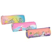 Hamelin - 1 neceser redondo de conejitos cretinos - Colección Best of - Dimensiones: 22 x 7,5 cm - Cierre con cremallera - 1 compartimento, multicolor, Contemporáneo