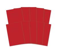 Hamelin - Libros de ejercicio (A4, 10 unidades, 48 páginas), color rojo