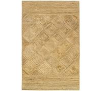 HAMID - Alfombra de Yute Dida, 100% Fibra de Yute Natural, Alfombra Suave, Tejida a Mano, Alfombra de Salón, Comedor, Dormitorio, Pasillos, Entrada, (230x160cm)