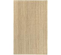 HAMID - Alfombra de Yute Granada 100% Fibra de Yute Natural, Alfombra Suave, Tejida a Mano, Alfombra de Salón, Comedor, Dormitorio, Pasillos, Entrada, Color Natural (360x220cm)