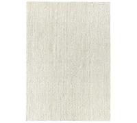 HAMID - Alfombra de Yute Granada 100% Fibra de Yute Natural Blanca, Alfombra Suave, Tejida a Mano, Alfombra de Salón, Comedor, Dormitorio, Pasillos, Entrada, Color Natural Blanca (290x200cm)
