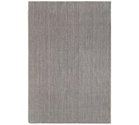 HAMID - Alfombra de Yute Granada 100% Fibra de Yute Natural Gris, Alfombra Suave, Tejida a Mano, Alfombra de Salón, Comedor, Dormitorio, Pasillos, Entrada, Color Natural Gris (290x200cm)
