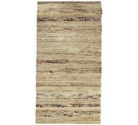 HAMID - Alfombra de Yute Nur, 100% Fibra de Yute Natural, Alfombra Suave, Tejida a Mano, Alfombra de Salón, Comedor, Dormitorio, Pasillos, Entrada, (D4, 170x120cm)