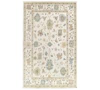 HAMID - Alfombra Gadea Beige, 100% Lana, Alfombra Oriental para Salón, Dormitorio.. (240x170)