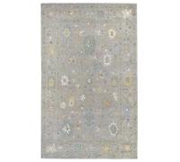 HAMID - Alfombra Gadea Gris 100% Lana, Alfombra Oriental para Salón, Dormitorio.. (300x200)