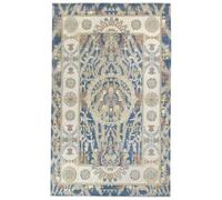 HAMID - Alfombra Gadea Omid Azul, 100% Lana, Alfombra Oriental para Salón, Dormitorio.. (300x200)