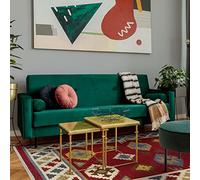 HAMID - Alfombra Kilim Lori con Diseño Oriental, 100% Lana, Alfombra Kilim, Tejido a Mano, Alfombra de Pasillo, Salón, Dormitorio, Sala de Estar, Entrada (D.3, 230x160 cm)…