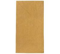 HAMID Alfombra Nansa Interior/Exterior Pet Reciclado - Lavable y Resistente al Agua - Ecológica y Sostenible - Ideal para Terraza, Jardín o Salón (150x80cm, Ocre)