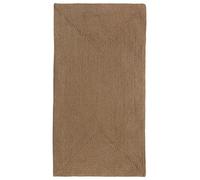 HAMID Alfombra Nansa Interior/Exterior Pet Reciclado - Lavable y Resistente al Agua - Ecológica y Sostenible - Ideal para Terraza, Jardín o Salón (110x60cm, Marrón)