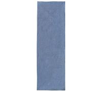 HAMID Alfombra Nansa Interior/Exterior Pet Reciclado - Lavable y Resistente al Agua - Ecológica y Sostenible -Alfombra para Pasillo (250x80cm, Azul)