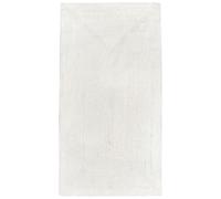 HAMID Alfombra Nansa Interior/Exterior Pet Reciclado - Lavable y Resistente al Agua - Ecológica y Sostenible - Ideal para Terraza, Jardín o Salón (110x60cm, Marfil)