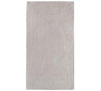 HAMID Alfombra Nansa Interior/Exterior Pet Reciclado - Lavable y Resistente al Agua - Ecológica y Sostenible - Ideal para Terraza, Jardín o Salón (110x60cm, Plata)