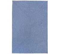 HAMID Alfombra Nansa Interior/Exterior Pet Reciclado - Lavable y Resistente al Agua - Ecológica y Sostenible - Ideal para Terraza, Jardín o Salón (350x240cm, Azul)