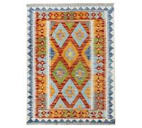 HAMID - Alfombras Kilim, Alfombra Kilim Herat, Alfombra Étnica, Alfombras Salón Kilim, Tejida a Mano, 100% Lana, Kilim de Salón, Dormitorio, Comedor, (115x90cm)