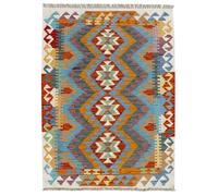 HAMID - Alfombras Kilim, Alfombra Kilim Herat, Alfombra Étnica, Alfombras Salón Kilim, Tejida a Mano, 100% Lana, Kilim de Salón, Dormitorio, Comedor, (114x87cm)