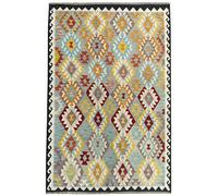 HAMID - Alfombras Kilim, Alfombra Kilim Herat, Alfombra Étnica, Alfombras Salón Kilim, Tejida a Mano, 100% Lana, Kilim de Salón, Dormitorio, Comedor, (249x175cm)