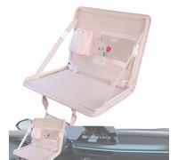 HAMIL Mesa con bandeja para el asiento trasero del coche,Bandeja para comer en el volante | Organizador de bandeja para volante de escritorio para ordenador portátil y coche - Bolsa de almacenamiento