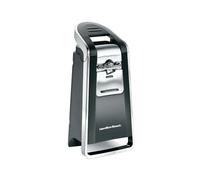Hamilton Beach SmoothTouch Electric tin opener Negro, Cromo - Abrelatas (118,6 mm, 127,3 mm, 259,1 mm)