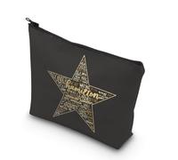 Hamilton Gift Broadway - Bolso cruzado con cremallera inspirado en el teatro musical, Blk-mu Hamilton