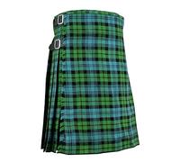 Hamilton Kilts - Kilt de tartán Campbell, Vestido Tradicional escocés de tartán de Las Tierras Altas, Atuendo para Boda y Fiesta, W44