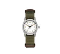 HAMILTON Reloj de pulsera HAMILTON para mujer, color caqui, campo caqui, campo de cuarzo, H69301910 [Importado oficial], Color de la esfera: blanco, Militar, Color de la esfera: blanco, Militar