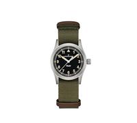 Hamilton Reloj Khaki Field Khaki Field Quartz, Caja de Acero Inoxidable de 33 mm, Correa NATO Textil Verde (H69301930)