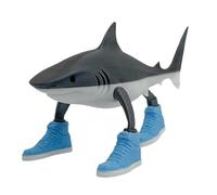 HAMKU 1 Pieza Tralalelo Tralala Tiburón Estereoscópica 3D, Juguetes Compatibles con Brainrot para Descomprimir, Juguetes Adecuados para Decoración y Colección, Figurita de Tiburón,Regalos