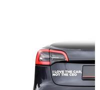 HAMKU 16 * 3CM Funny Bumper Sticker, Fácil de pegar y quitar, Diseñado para uso en exteriores (Fuente blanca)