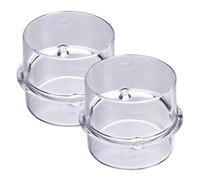HAMKU 2 Piezas Cubilete Para Thermomix Tm31, Accesorios Para Thermomix, Thermomix Tapón Plástico Medidor Para Tm21, Tm31, Tm3300, Transparente