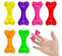 HAMKU 6 piezas Antiestrés Duradera Juguete Antiestrés Fidget Toy Rope Decompression Toys Juguete de Coordinación de Ojos y Mano (Color aleatorio)（B）