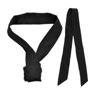 HAMKU Accesorios disfraz cocinero adulto, Bufanda de chef que absorbe el sudor, Toalla de sudor para camarero de catering, Adecuado para cocina, restaurante, cafetería (Negro)