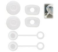 HAMKU Stanley Cup Set De 6 Accesorios,Incluye 4 Tapones De Silicona a Prueba De Fugas,2 Fundas De Pajita y 2 Fundas De Silicona Para Stanley Cup De