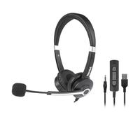 Hamlet hheadm-ujs auricular y casco auriculares alámbrico diadema ofi