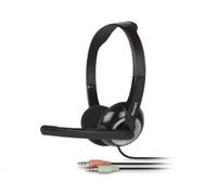 Hamlet Auriculares con micrófono HHEADMJK Binaurales de diadema negro cable 1,8 m PC/Juegos